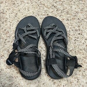 Chaco Black and White  Sandals